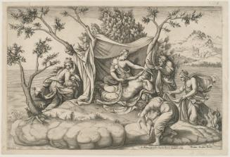 Latona Giving Birth to Apollo and Diana on the Island of Delos