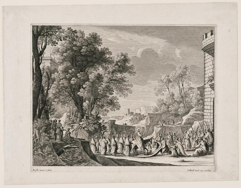 Landscape with Christ's Entry into Jerusalem