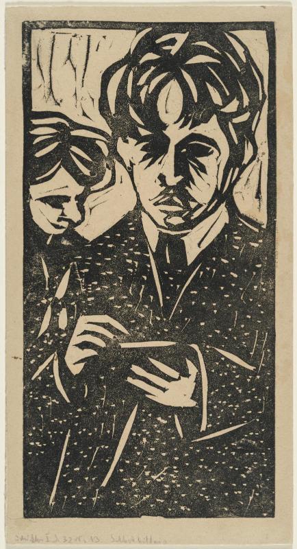 Self-Portrait with Young Woman