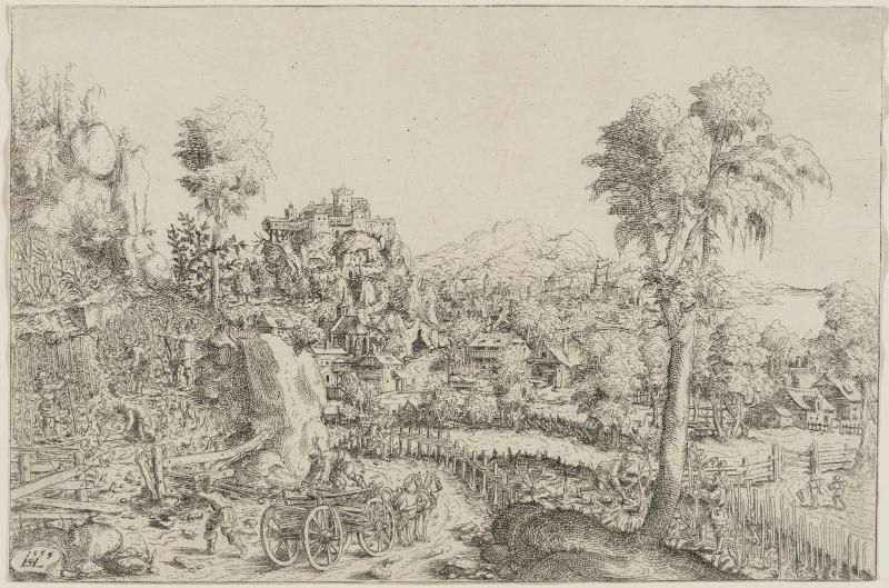 Landscape with a Vineyard
