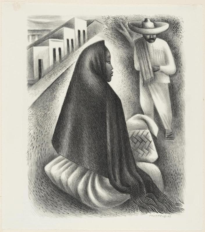 Mexican Street Scene