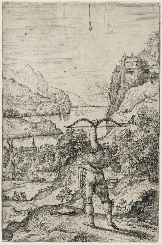 Landscape with an Archer