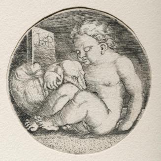 Child with a Dog