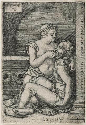 Cimon Nourished by his Daughter