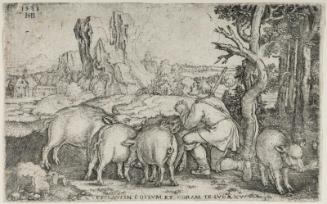 The Prodigal Son Tending the Swine