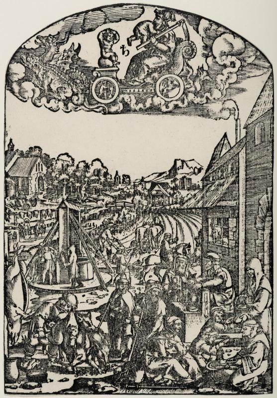 Saturn (from a series of the Seven Planets)