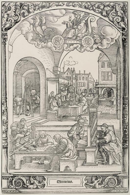 Mercury (from a series of the Seven Planets)