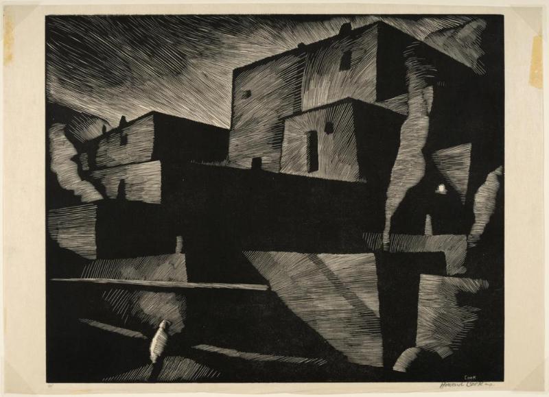Pueblo Moonlight