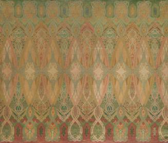 Stenciled wall panel from the Chicago Stock Exchange Trading Room