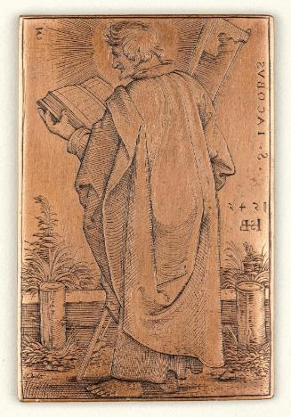 Printing plate for Saint James Minor