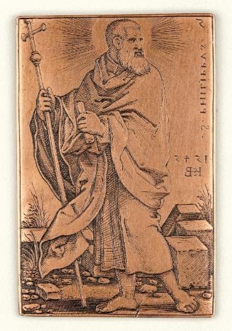 Printing plate for Saint Philip