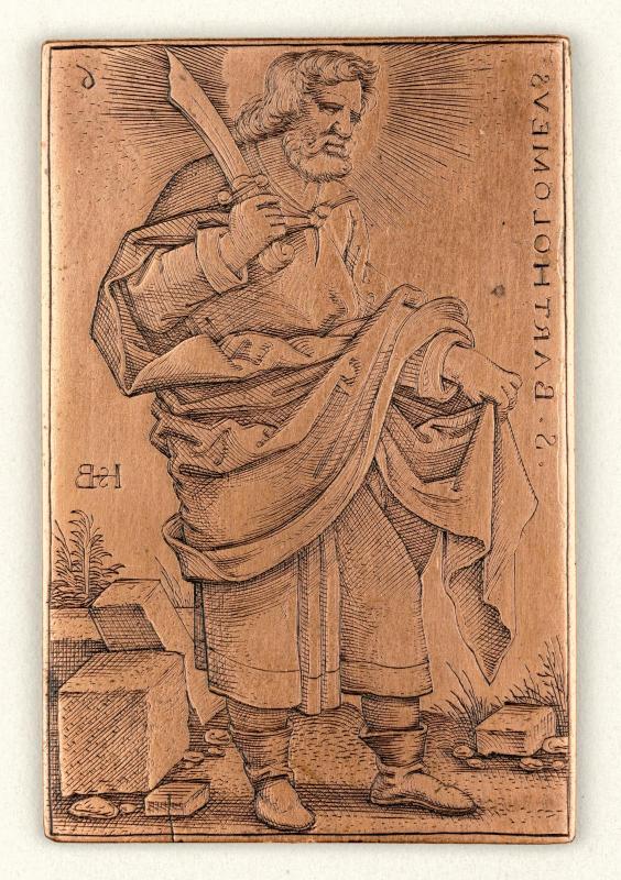 Printing plate for Saint Bartholomew