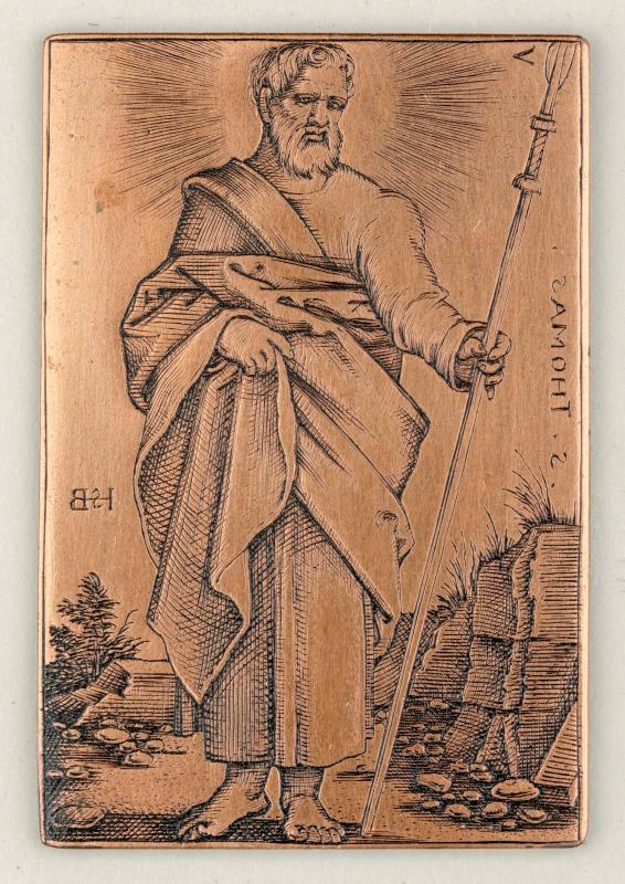 Printing plate for Saint Thomas