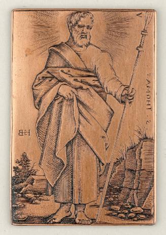Printing plate for Saint Thomas