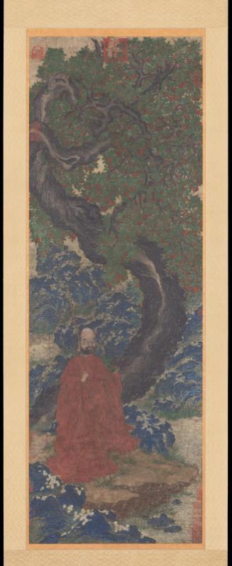 Shakyamuni Buddha descending the mountain