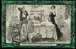 SOCIAL DEBTS: As the last guest goes. Thank Heaven!