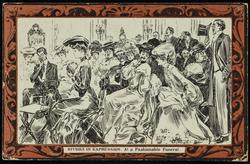 STUDIES IN EXPRESSION. At a Fashionable Funeral.