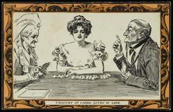 UNLUCKY AT CARDS, LUCKY IN LOVE.