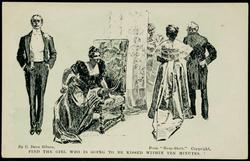 FIND THE GIRL WHO IS GOING TO BE KISSED WITHIN TEN MINUTES.