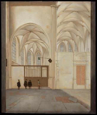 The North Transept and Choir Chapel of Sint Janskerk, Utrecht