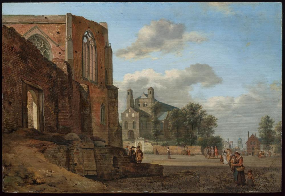 A View of Saint Pantaleon in Cologne