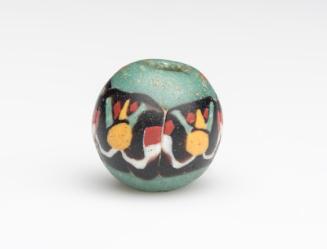 Mosaic glass bead inlay