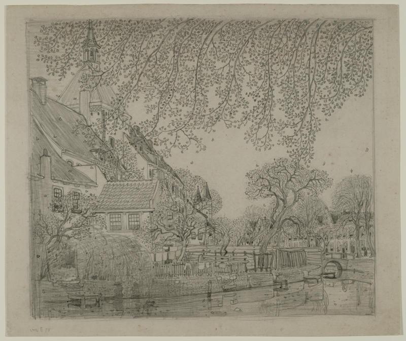 Study for Falling Leaves, Amersfoort