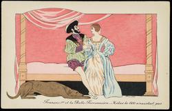 François 1er et la Belle Ferronnière. Hélas le 606 n'existait pas.