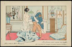 Louis XVIII et Melle Bourgoin. Les femmes sont comme les truffes, qui ne peut en manger en aime encore l'odeur.