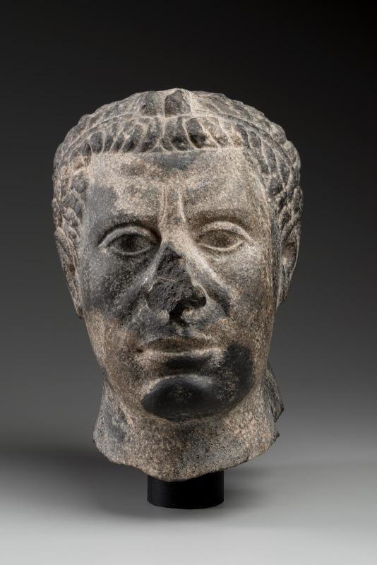 Man with double lotus bud diadem
