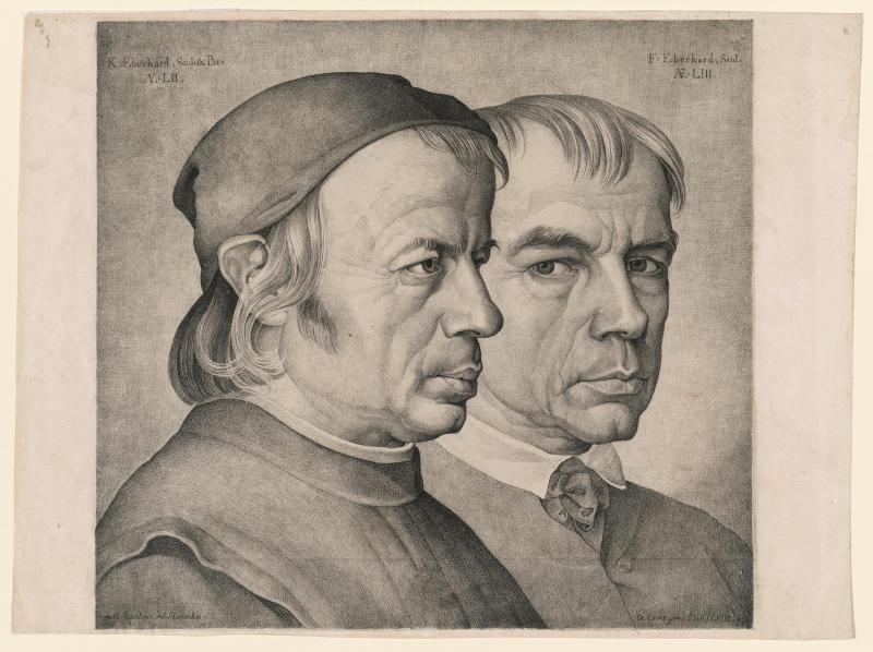 Double Portrait of the Painter Konrad Eberhard and his Brother Franz