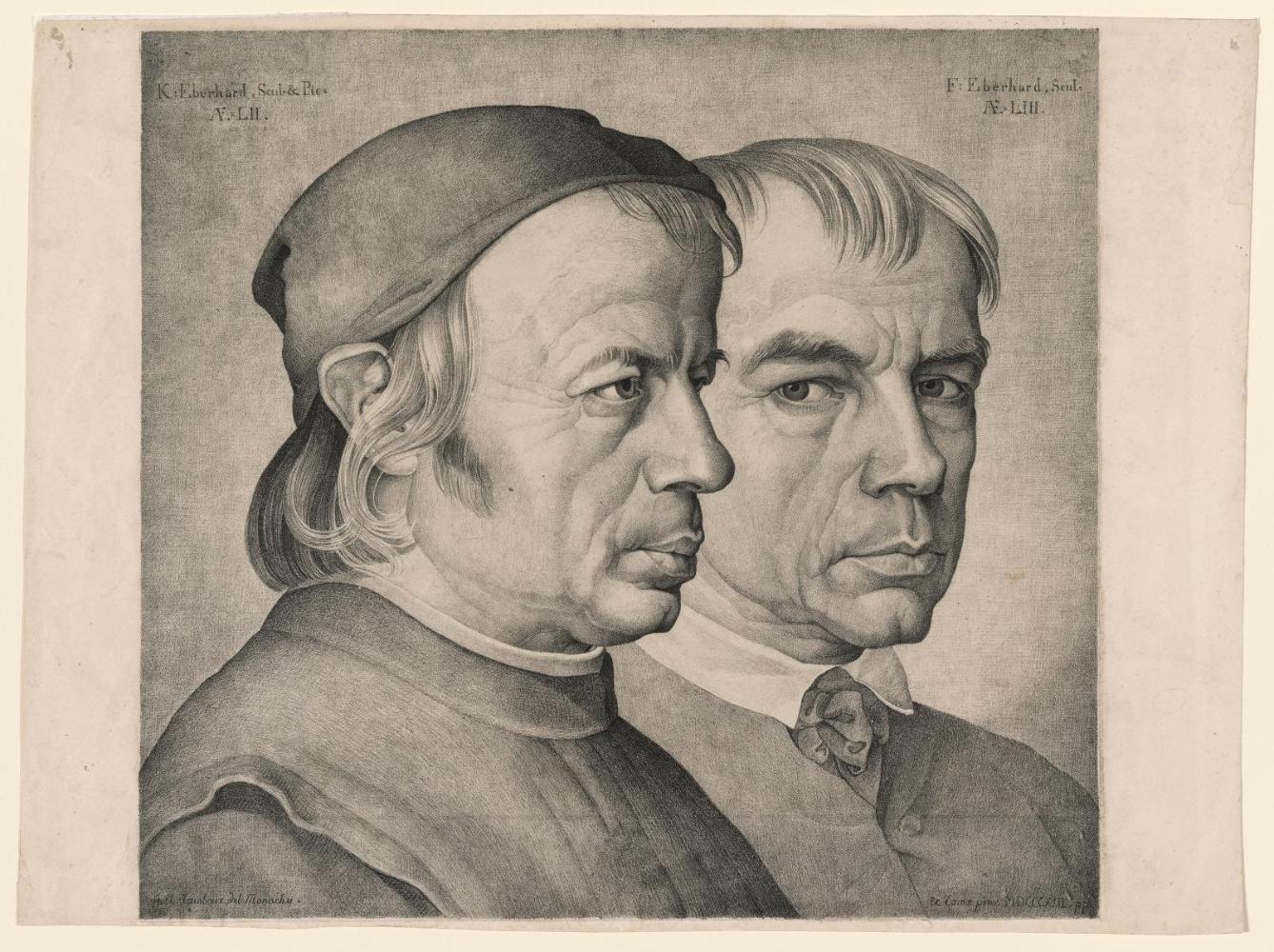 Double Portrait of the Painter Konrad Eberhard and his Brother Franz