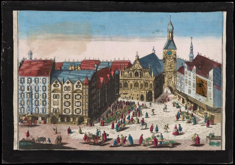 View of the Vegetable Market, Munich