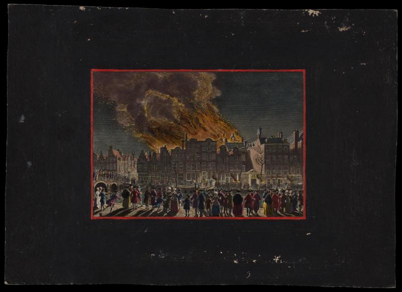 The Burning of the Amsterdam Theater