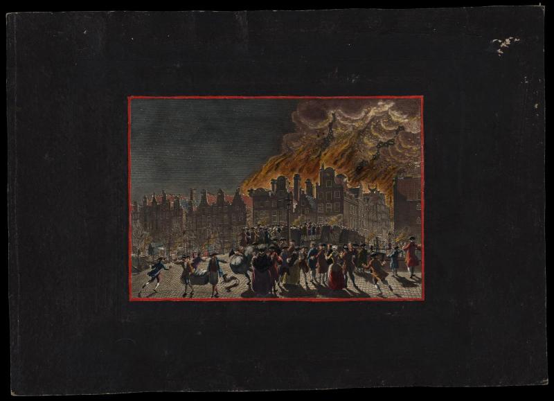The Burning of the Amsterdam Theater