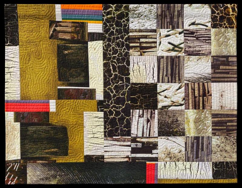 Grid with Colorful Past