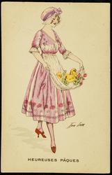 HEUREUSES PÂQUES - LA FERMIÈRE