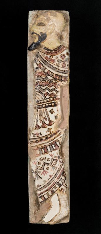 Tile with Amorite chief