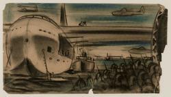 Study for an aquatic plane