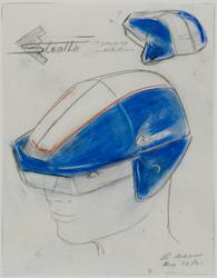 Study for "Stealth" sports hat