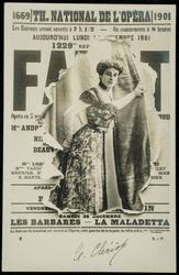 1669 - TH. NATIONAL DE L'OPERA - 1901