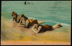 LE REPOS APRÉS LE BAIN.