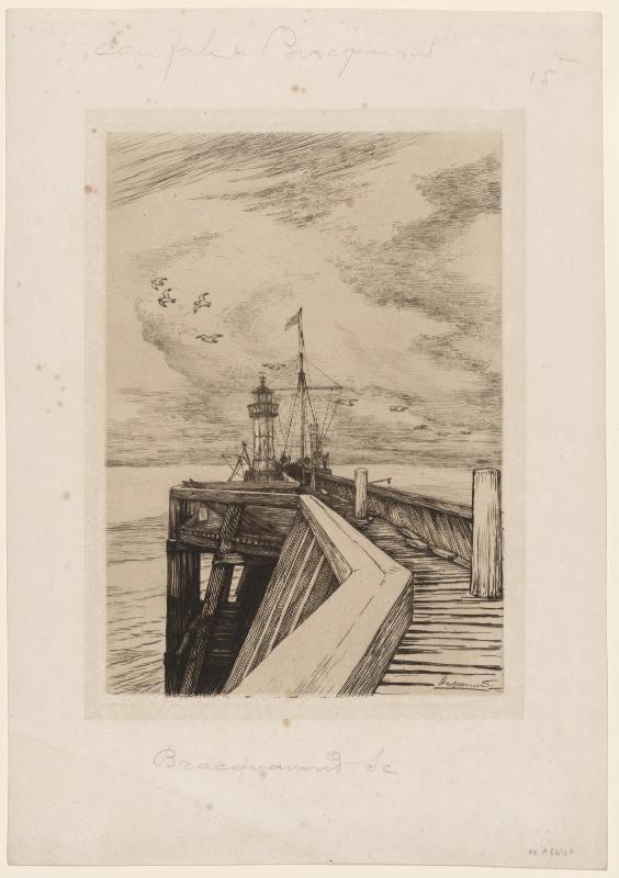 Jetty at Dieppe