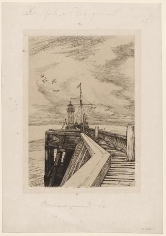Jetty at Dieppe