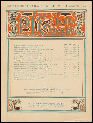 Songs of P.I. Tchaikovsky