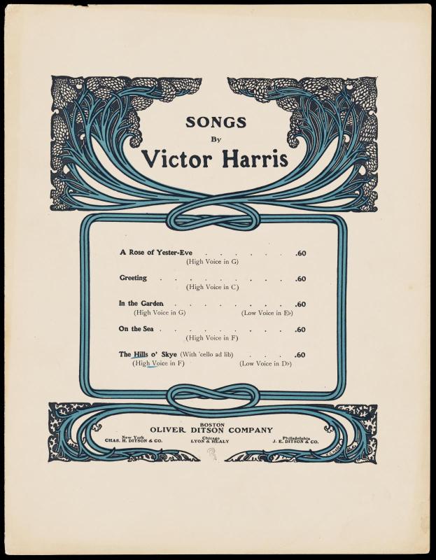 Songs by Victor Harris