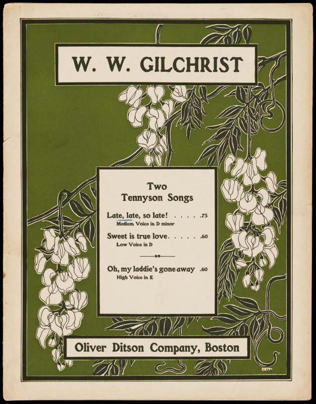 W.W. Gilchrist   Two Tennyson Songs