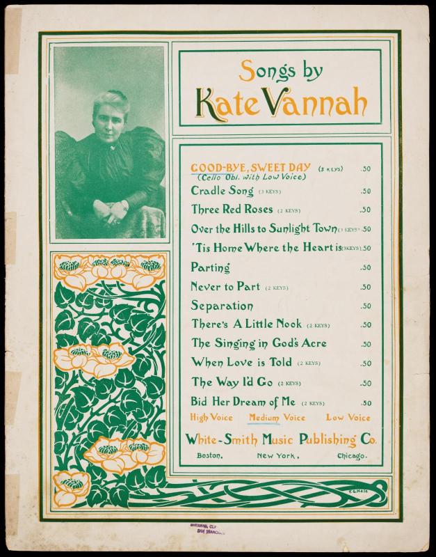 Songs by Kate Vannah