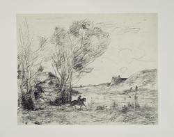 Douze Croquis & Dessins Originaux sur Papier Autographique par Corot, Paris ... à la Librairie artistique…