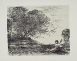 Douze Croquis & Dessins Originaux sur Papier Autographique par Corot, Paris ... à la Librairie artistique…